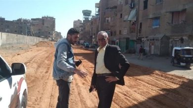رئيس-حى-شرق-يقوم-يتابع-تنفيذ-مراحل-أعمال-رصف-وتطوير-شارع-مصرف-مسطردددcing