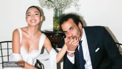 سلمى-أبوضيف-تكشف-تفاصيل-قصة-حبها-وفرق-السن-مع-زوجها-لأول-مرة