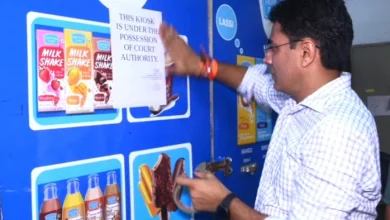 12 Illegal stores sealed in the Tis Hazari Court site have already given the administration notice -New -Nieu -delhi -Town illegal stores sealed at Hazari Court