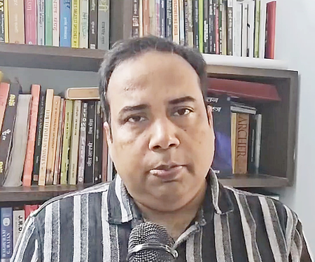 Economist Pankaj Jaiswal praised India’s growth in social security