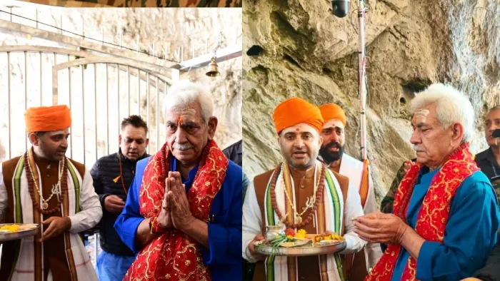 Amarnath Yatra 2025: ‘Protection of Dedicated is Priority’, LG Manoj Sinha visited Aadhaar camps -Amarnath Yatra 2025 Journey -Wrathe must be safe, comfortable LG Manoj Sinha Visit base camps