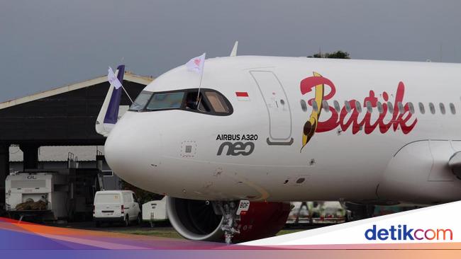 Batik -air aircraft end up in Soetta after turning back from Lubuklinggau