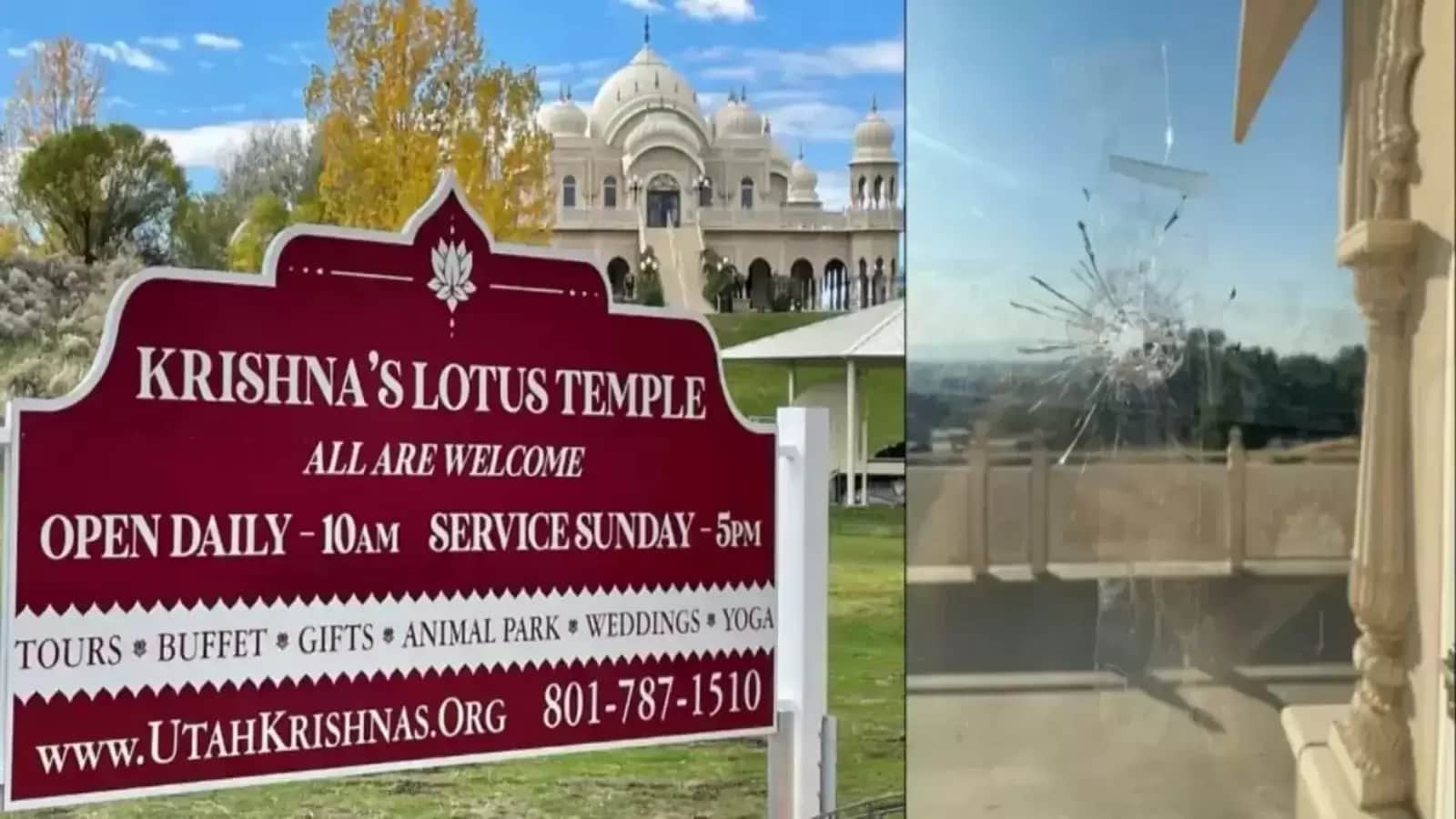 Iskcon -temple targeted in us: about a dozen gunfire in suspected hate crime; India appeals to the authorities for ‘fast action’ | Today news