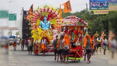 भारी बारिश में भी नहीं डिगी आस्था, शिव मंदिरों में आस्था का सैलाब