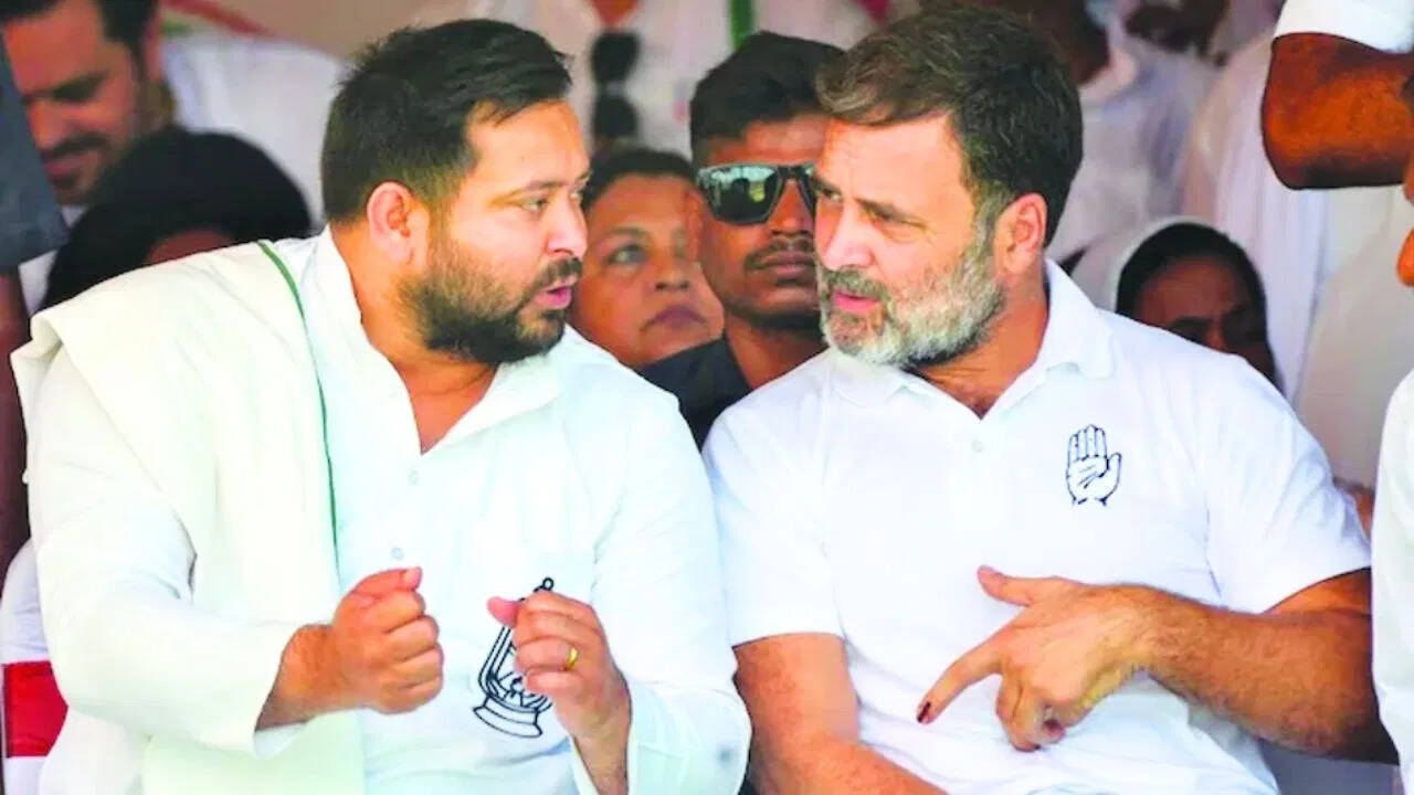 Differences about election strategy in Bihar? The issue of boycotted again showed the crack between the congress-rjd