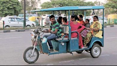 Traffic jams in Jaipur have become a serious problem, e-rims become major reasons in boundary walls and main areas