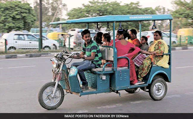 Traffic jams in Jaipur have become a serious problem, e-rims become major reasons in boundary walls and main areas