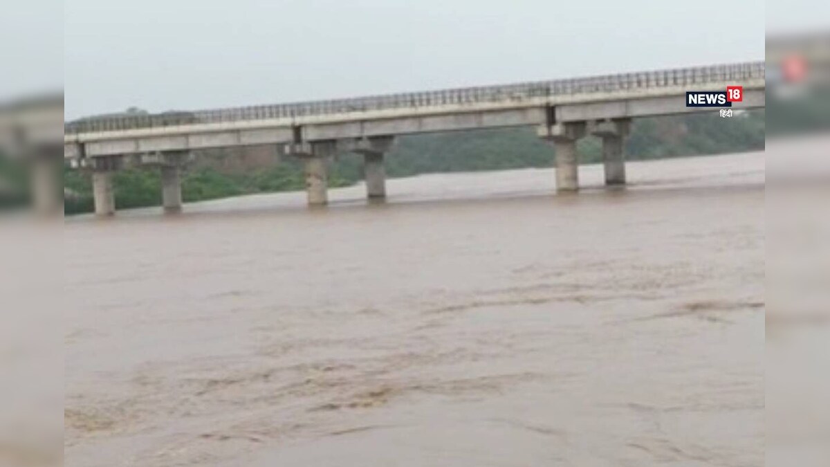 Chambal River Video: Chambal River flows 11 meters above the danger mark, the old bridge is underwater, the beats have increased