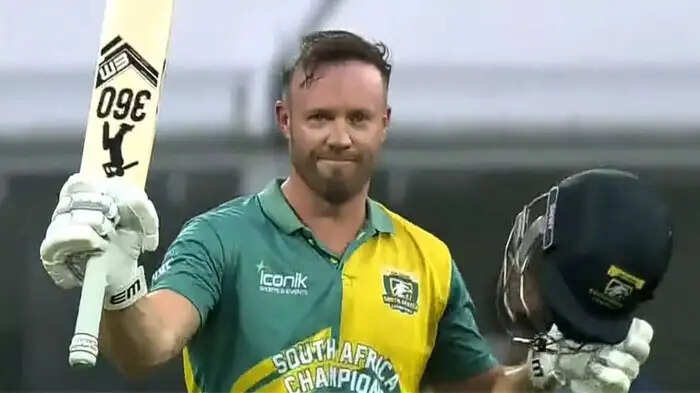 At the age of 41, AB de Villiers created a shout, trampled England by scoring a century in 41 balls, watching video