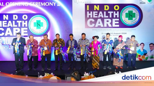 Indo Healthcare Exhibition Gakeslab Expo 2025 is held at JIExpo