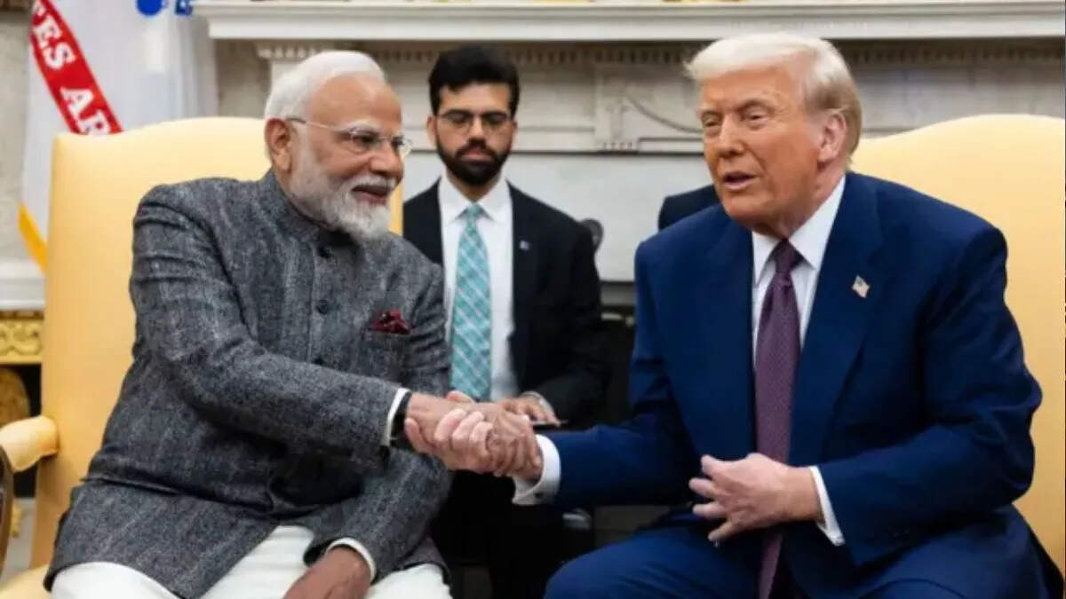 ‘Will take every necessary steps to protect the interests of the country …’ The first response of the modes government appeared at 25% tariff announcement of Trump