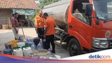 2 thousand residents of drought affected by drought, bpbd produces 15 thousand liters of clean water