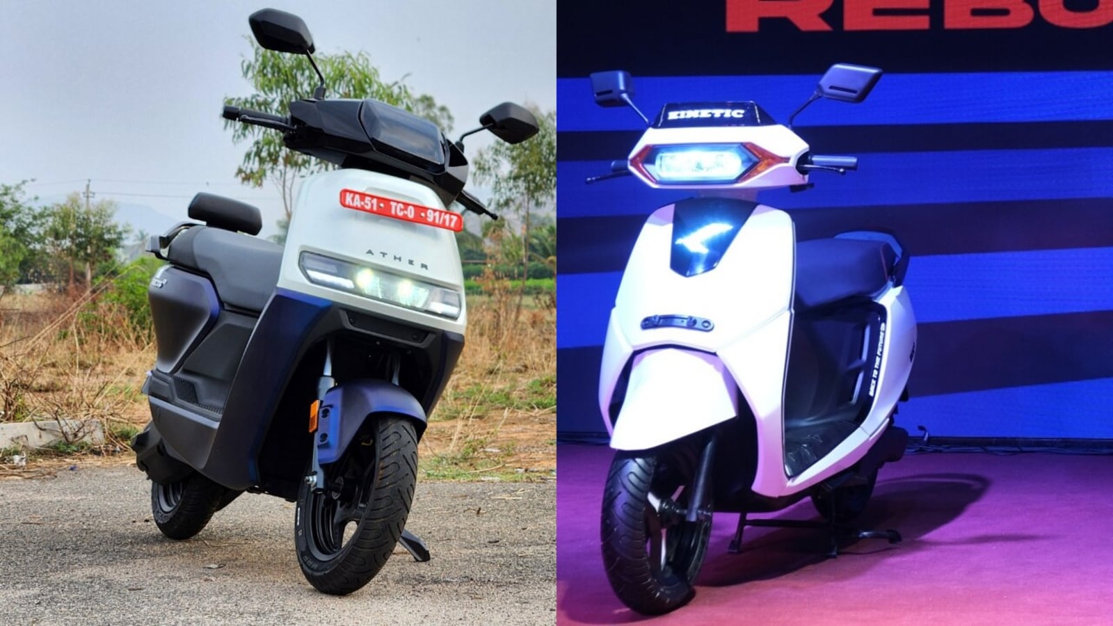 Kinetic DX vs Athther Rizta: Compare Price and Specifications. Look … | Mint
