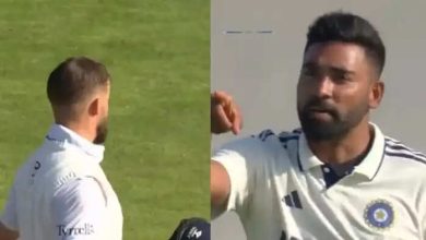 Ind vs Eng: Waving debate between Mohammad Siraj and Ben Docket, also started in the fourth Test