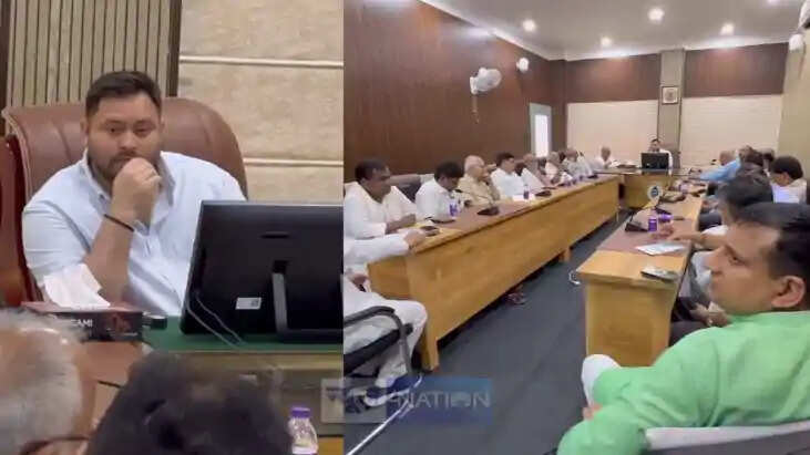 Is the beginning of a split in the Grand Alliance? Tejashwi’s relationship has deteriorated at the question of 60 seats, Mukesh Sahni left the meeting and reached Delhi