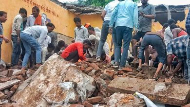Painful accident in Jhalawar Government School: 7 children were killed due to roof fall, 27 injured