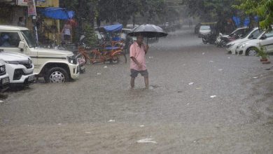 Life is disturbed due to thunderstorms with thunderstorms, rivers in floods, floods such as floods in many areas