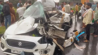 Uttar Pradesh -6 on 6 Reports: 5 killed in the Mainpuri accident, which threatened the chairman of the Hashmi group, robber in meeting -Uttar Pradesh 6 BAJE 6 BADI KHABREN 5 killed in the threat of the car accident in Mainpuri for the chairman of Havhmi g