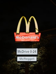 10 countries, where most McDonalds outlets