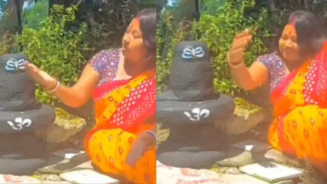 Woman Bholenath disposed of, punished with hand hand, you won’t stop laughing even after watching viral video