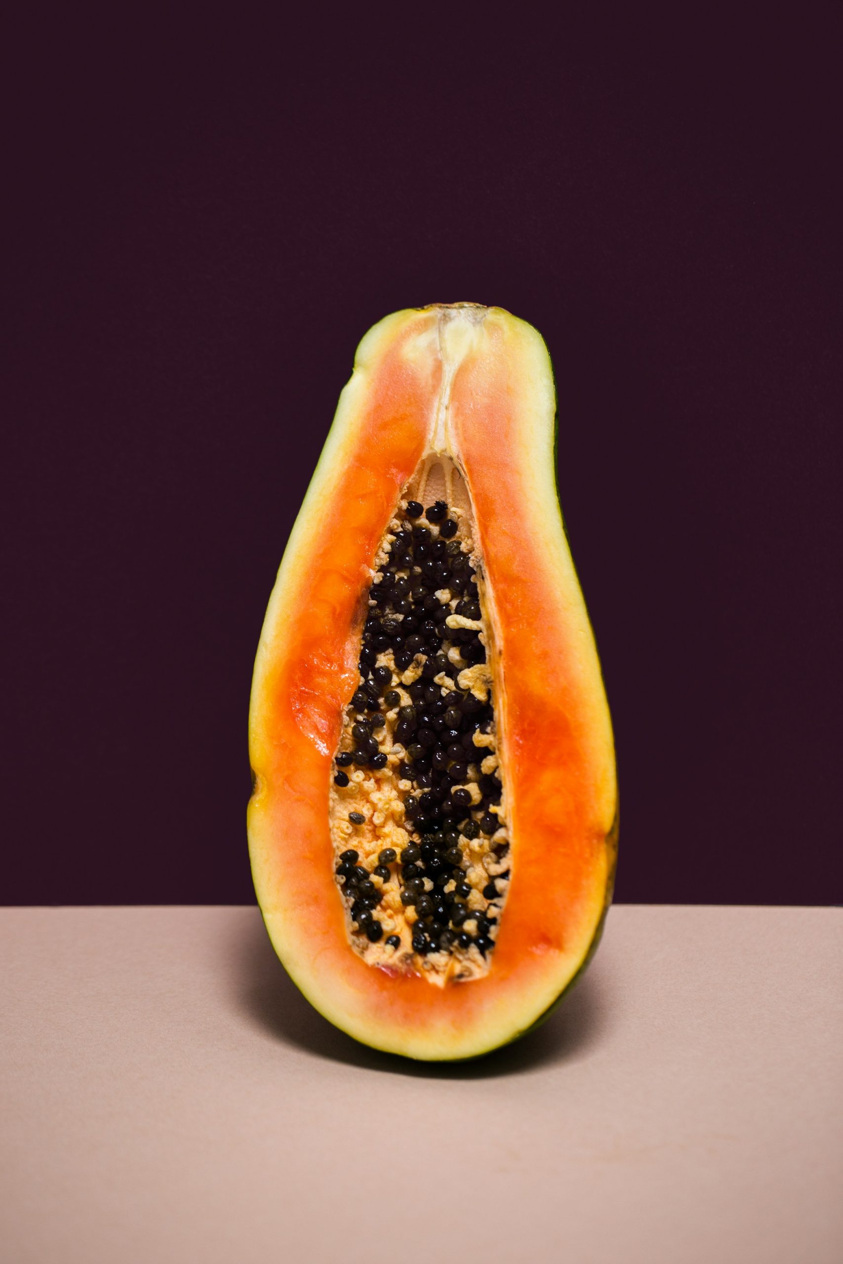 In which country is the production of papaya the highest?