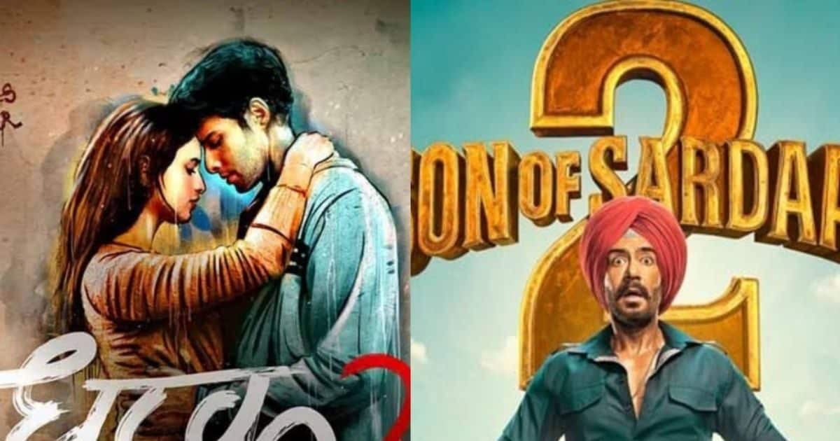 Dhadak 2 and Son of Sardar 2 Live Review: Competition with the comedy action of love story, who will be heavy on who?