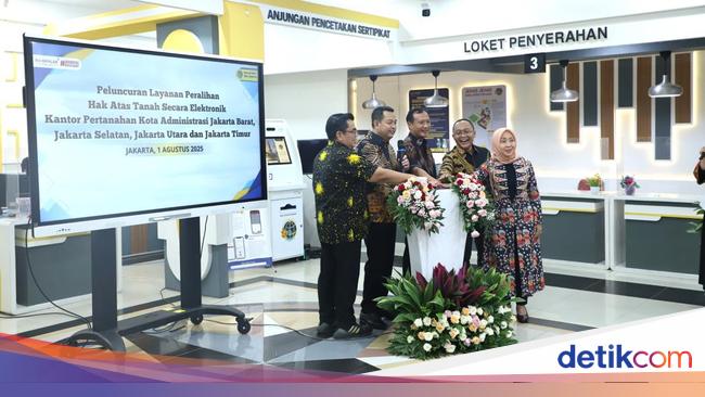 BPN Jakarta Application of Electronic Land Right Transitional Services