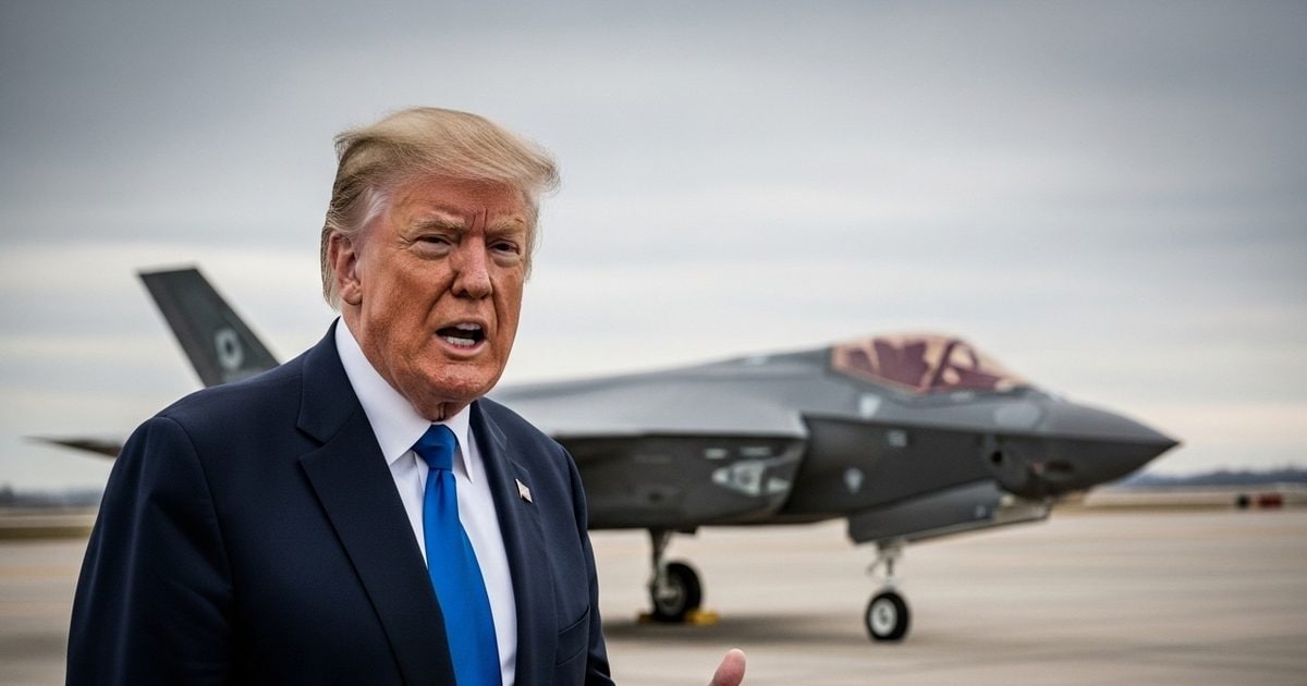 F-35 was shown by NATO land, the US ray transaction was found in the ground, replied to Donald Trump’s pride!