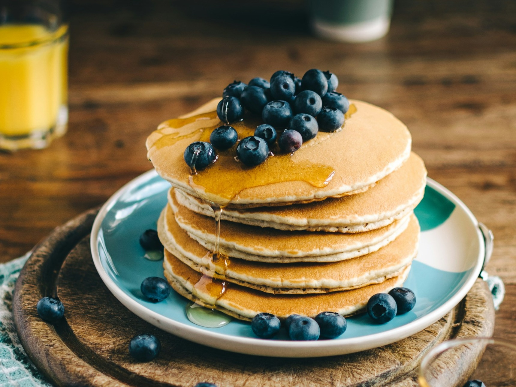 Make nice pancake at home