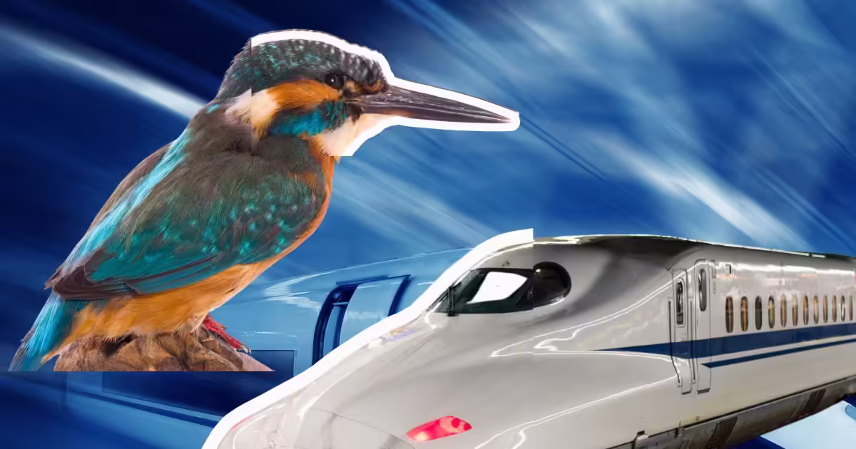 Why does the front of the bullet train look like a bird? Learn science related to speed, noise and air pressure