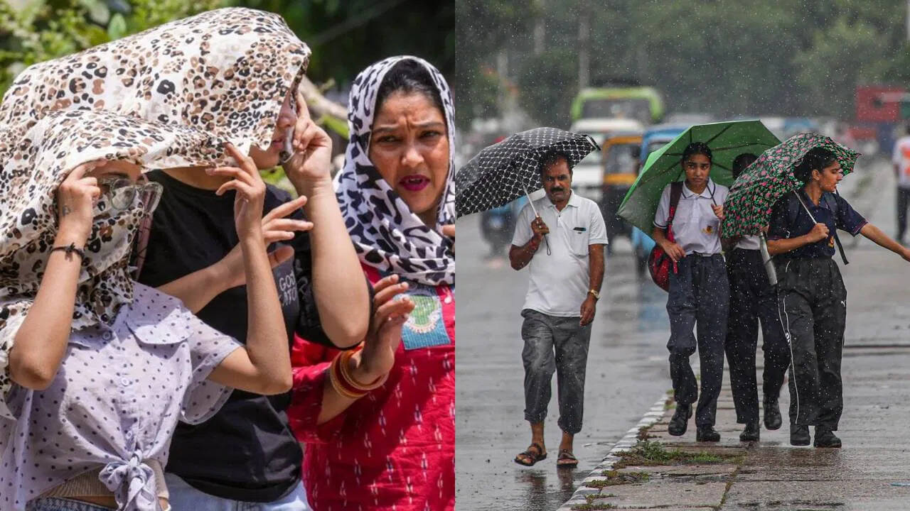 People upset due to strong sunlight in Delhi will rain from August 9