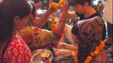 After one and a half years of marriage, TaapSee Pannu played the traditional Godbharai ceremony, shared an emotional moment on social media