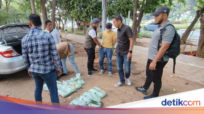 Bueskrim failed the circulation of 30 kg of methamphetamine to Kampung Bahari