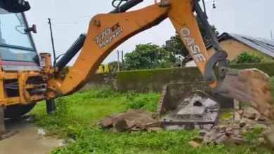 Bulldozer Action: Garja Bulldozer in Ramnagar, Judge bound in school