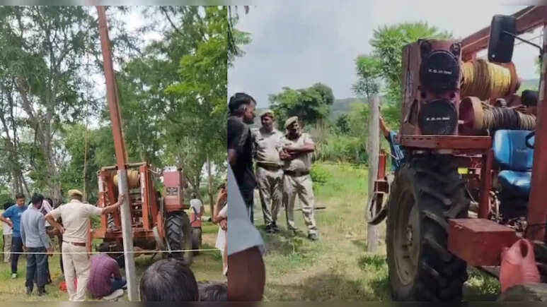 Father brutally murdered his innocent son in Deepola Village in Jaipur Villager, who was thrown into Borewell
