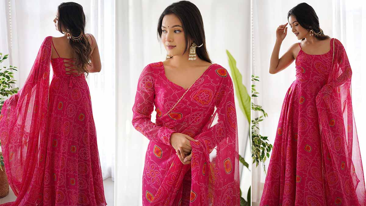 Don’t you want to wear a Saree either? So make stylish outfits like this with old Sarees