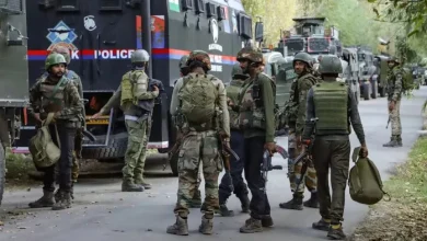 Kulgam -Meeting: Silence in the day and terrorists shooting at night, where the encounter in the area, in Kulgam shooting between security forces and terrorists, continued the eighth consecutive day