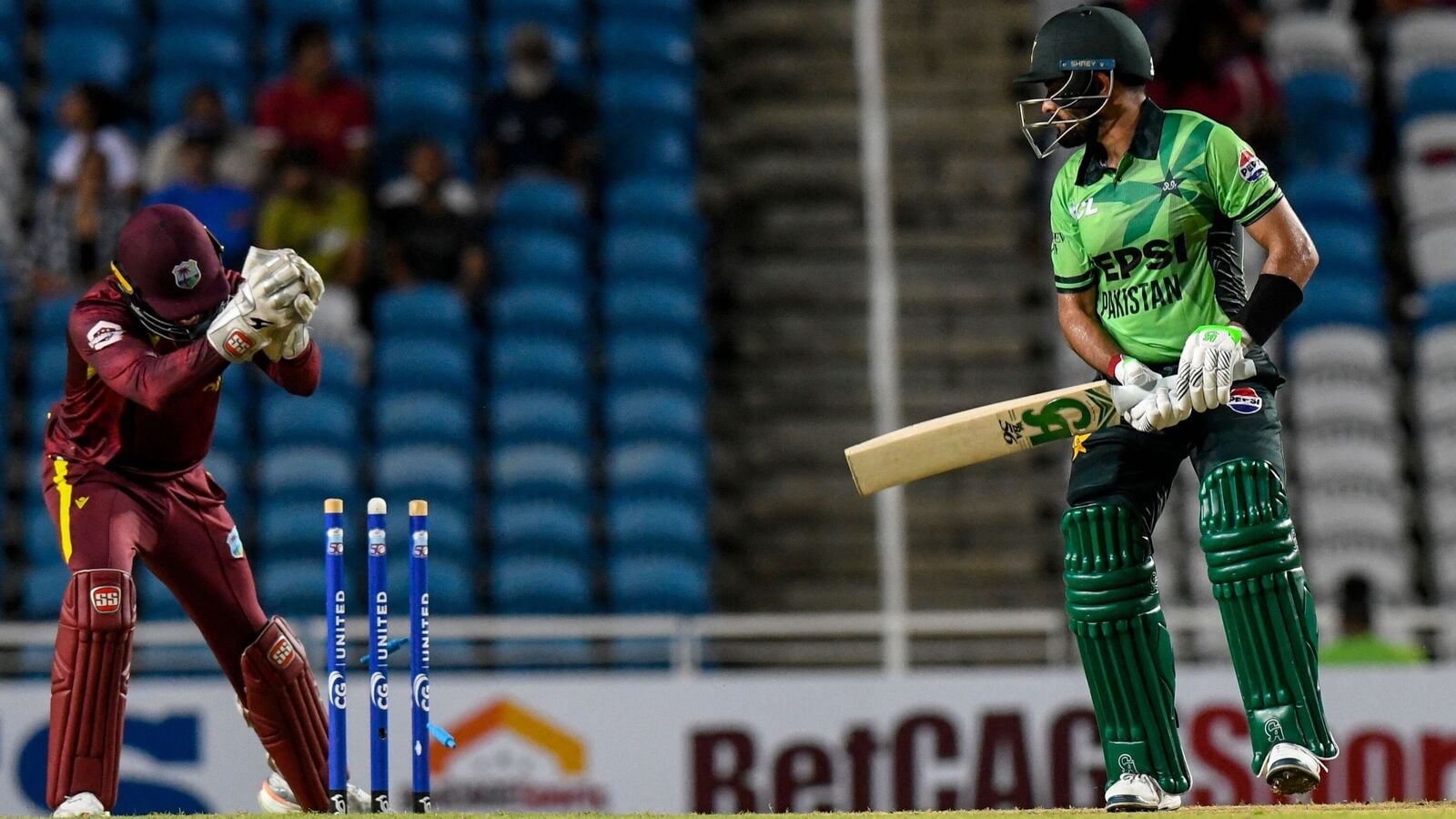 Babar Azam’s Century drought continues, strikes in anger after missing fifty narrow during Wi vs Pak 1st Odi