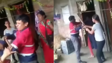 Awful video of domestic violence in the Balco police station viral, children’s screams shook sensations