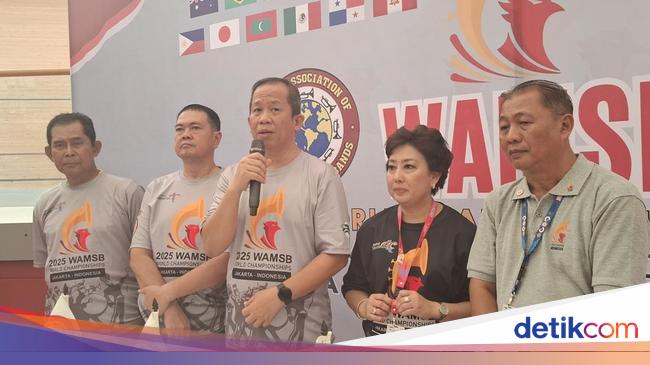 Jakarta is the host of the WAMSB World Championships followed by 36 march ties