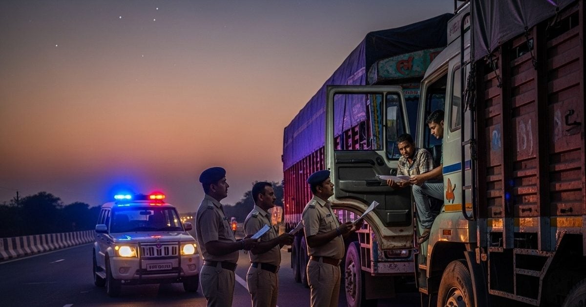 Painful accident in Janjgir-Champa: Truck has crushed 19 cattle on NH-49, driver