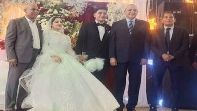 عريس مصري يتلقى في يوم عرسه هدية من السيسي