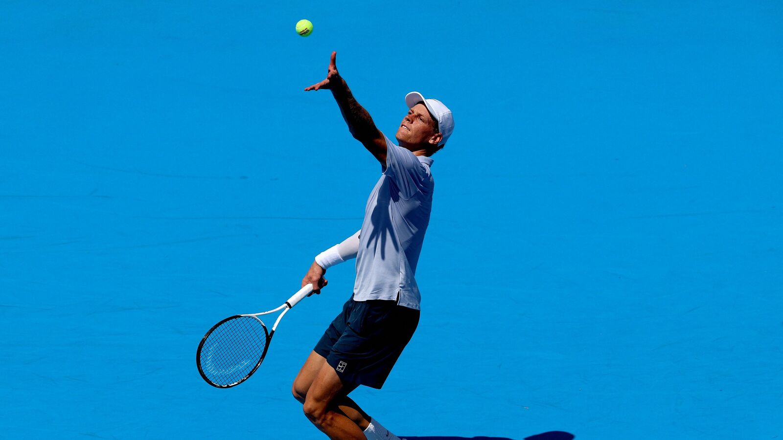 Jannik Sinner beat Daniel Elahi Galan in straight sets at Cincinnati Open to register dominant victory