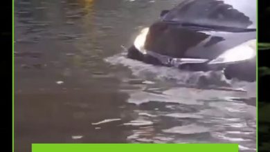 مدينة باتومي الجورجية تشهد فيضانات عارمة غمرت السيارات والشوارع بالمياه إثر الأمطار القوية…