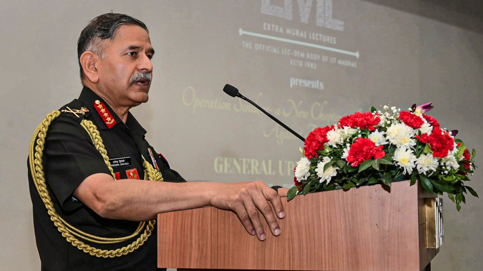 “In Operation Sindoor we played chess …”: Army Head Upendra Dwivedi says, “Life is about …” | Watch