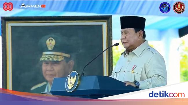Prabowo: There is no commander of the troops to lead from behind!