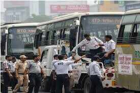 Strict proceedings on city buses in Jaipur, 596 buses in footage canceled