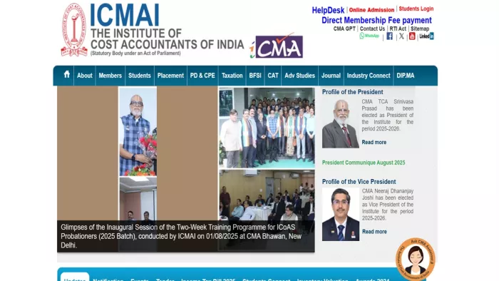 ICMAI CMA June 2025 Result: CMA June Inter and Final results can be released tomorrow, it will be able to check – ICMAI CMA June 2025 Result inter and the final CMA result can be released today Candidate can check the result like this