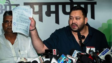 Tejashwi Yadav claims Bihar Dy Chief Minister has 2 voter -Id’s; Vijay Kumar Sinha hits back: ‘I just vote from …’