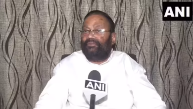 Ruckus about the statement of Swami Prasad Maurya, Vishwa Hindu Raksha Parishad, warns “Jalabhishek”, heavy security outside the home